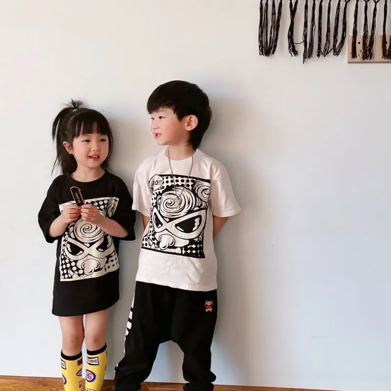 【100-160cm】着回し力抜群 可愛い トレンド コットン 人気 合わせやすい Tシャツ