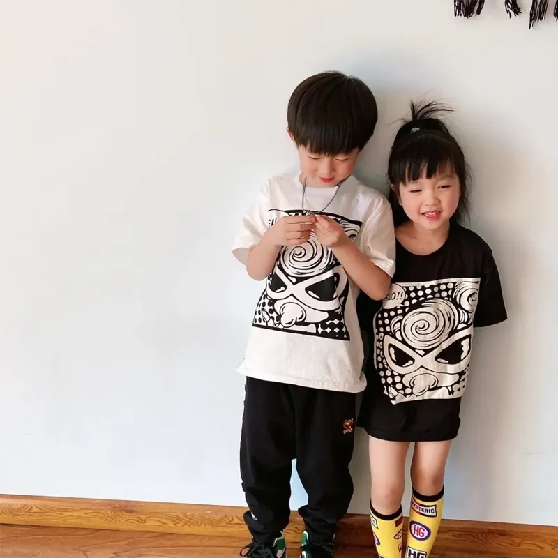 【100-160cm】着回し力抜群 可愛い トレンド コットン 人気 合わせやすい Tシャツ