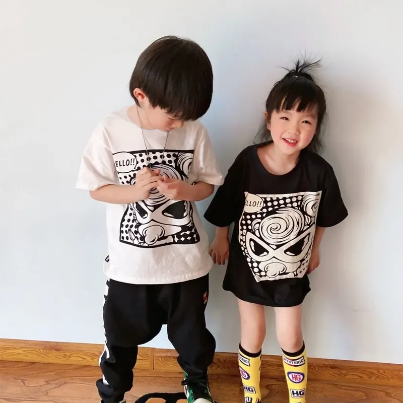 【100-160cm】着回し力抜群 可愛い トレンド コットン 人気 合わせやすい Tシャツ