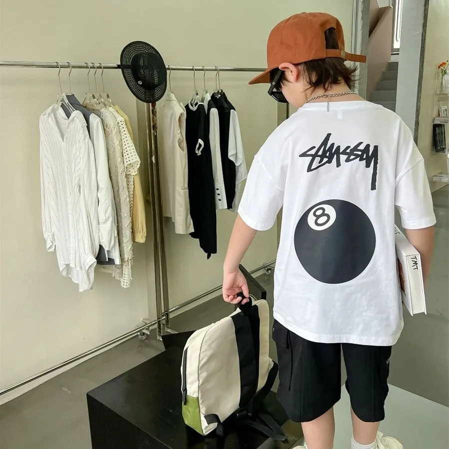 【100-160cm】よく売れる カジュアル 肌触り良い トレンド 合わせやすい Tシャツ