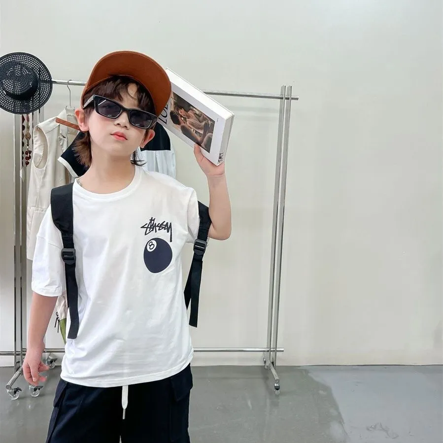 【100-160cm】よく売れる カジュアル 肌触り良い トレンド 合わせやすい Tシャツ