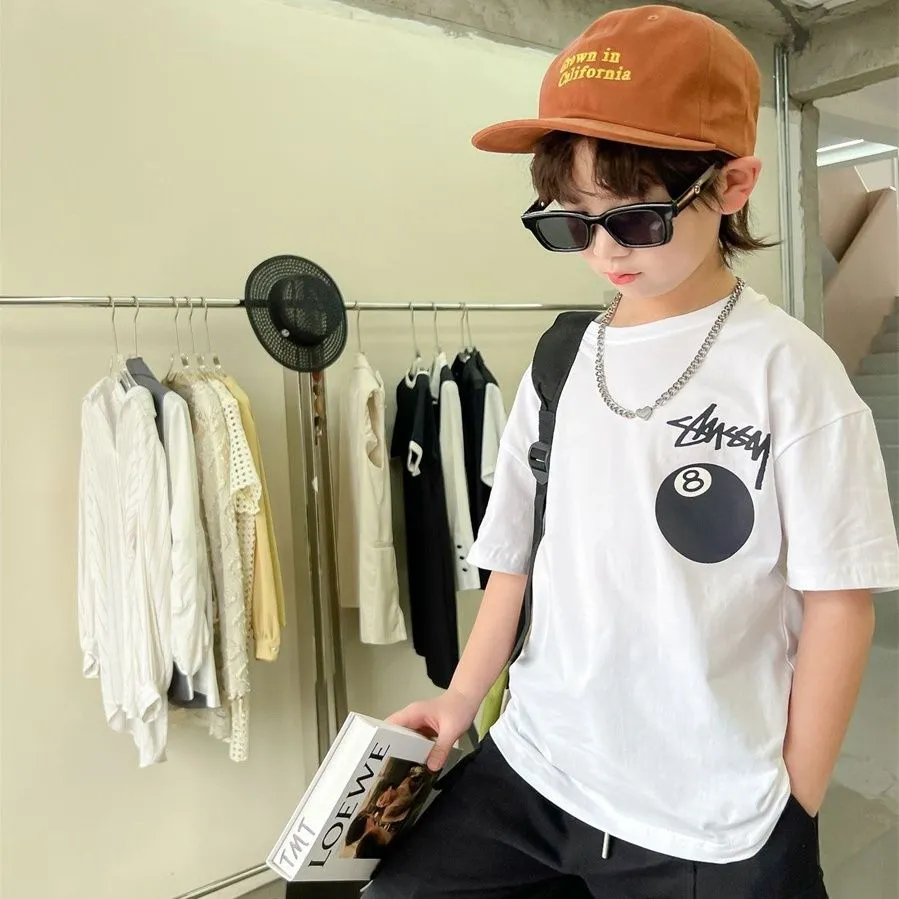 【100-160cm】よく売れる カジュアル 肌触り良い トレンド 合わせやすい Tシャツ