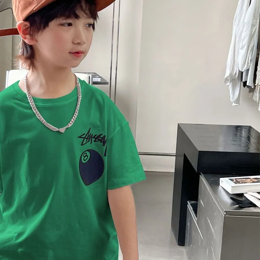 【100-160cm】よく売れる カジュアル 肌触り良い トレンド 合わせやすい Tシャツ