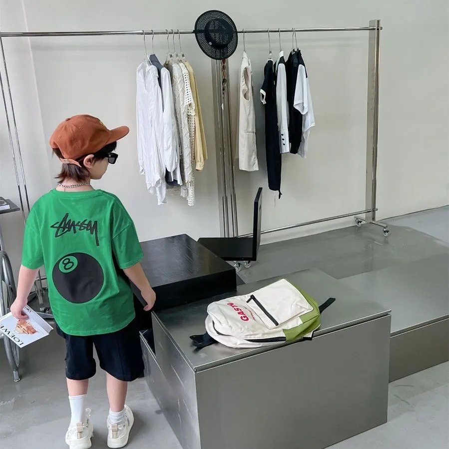 【100-160cm】よく売れる カジュアル 肌触り良い トレンド 合わせやすい Tシャツ