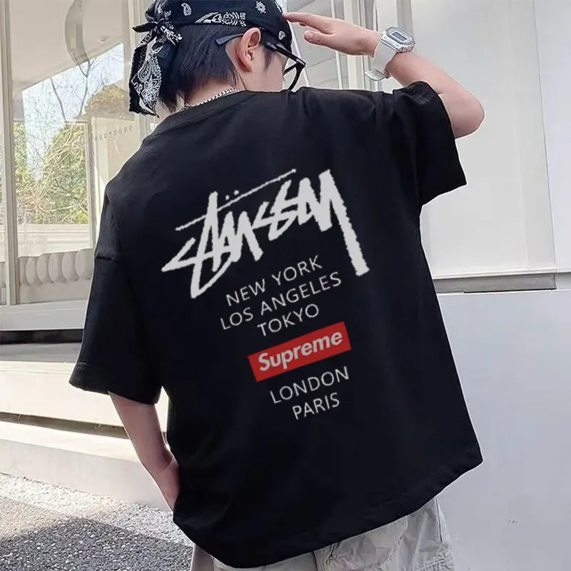 【90-160cm】大好評 男の子 シンプル アルファベット 着心地良い 定番 合わせやすい Tシャツ