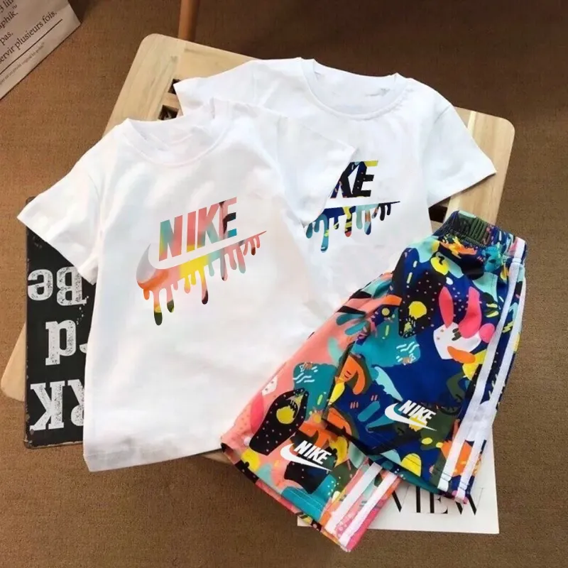 【90-160cm】二点セット 単品注文可 大活躍 合わせやすい スポーツ 着心地いい Tシャツ+ショートパンツ セットアップ