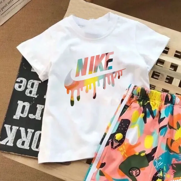 【90-160cm】二点セット 単品注文可 大活躍 合わせやすい スポーツ 着心地いい Tシャツ+ショートパンツ セットアップ