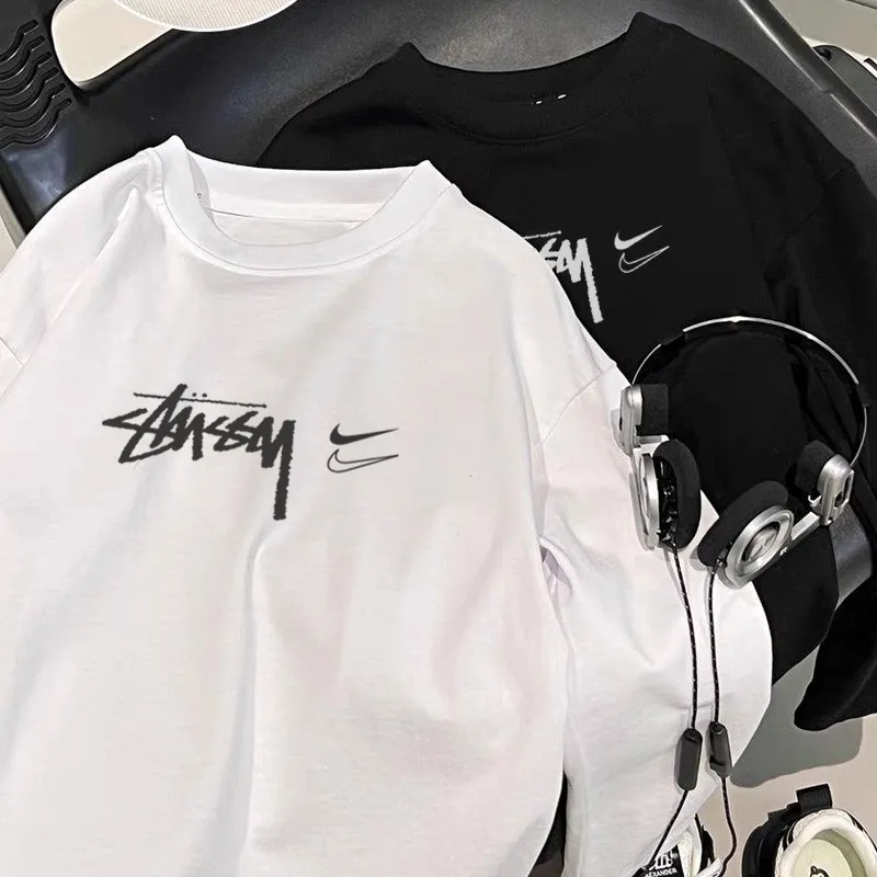 【90-160cm】好評発売中 トレンド アルファベット 定番 カジュアル 合わせやすい 長袖 Tシャツ
