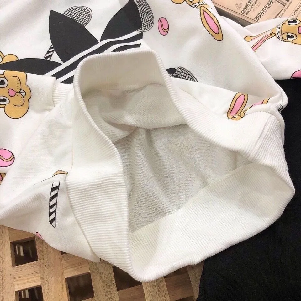 【100-160cm】二点セット 特別なデザイン 超人気商品 おしゃれ 女の子 男の子 トレーナー+パンツ セットアップ