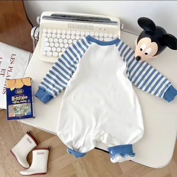 【66-90cm】超かわいい おしゃれ カジュアル 着やすい 人気上昇中 ベビー 長袖 ロンパース