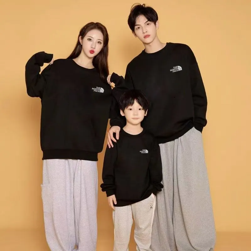 【90-160cm+親サイズ】存在感抜群 大人気 カジュアル 着やすい 合わせやすい トレーナー 親子ペア