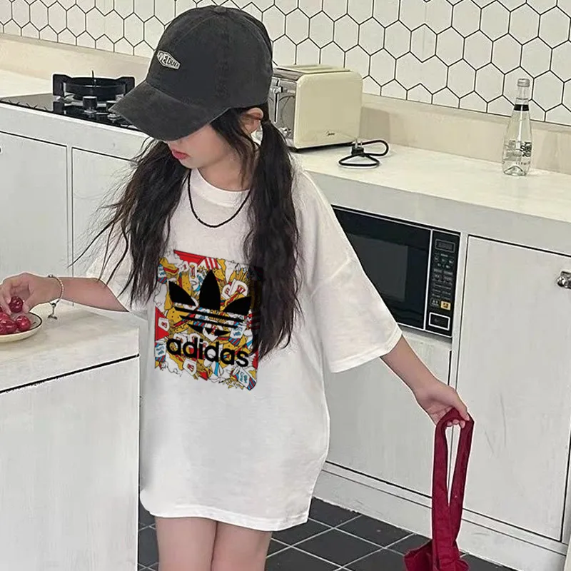 【90-160cm】毎日着たくなる 売れ筋 カジュアル トレンド 快適 女の子 半袖 Tシャツ