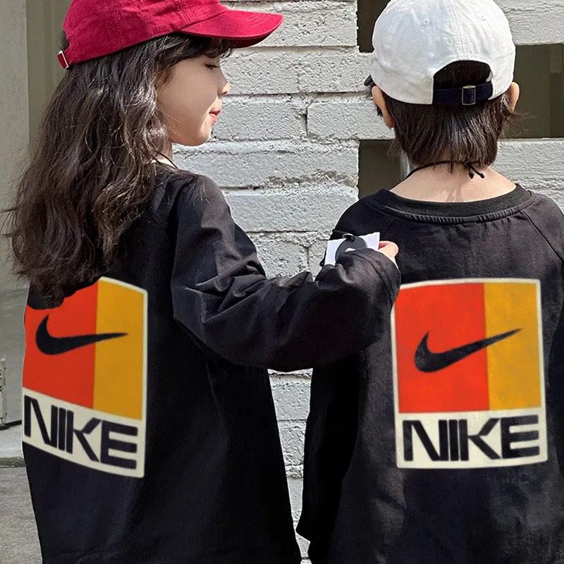 【90-160cm+親サイズ】人気爆発中 爆売れ中 合わせやすい カジュアル 親子ペア 長袖 Tシャツ