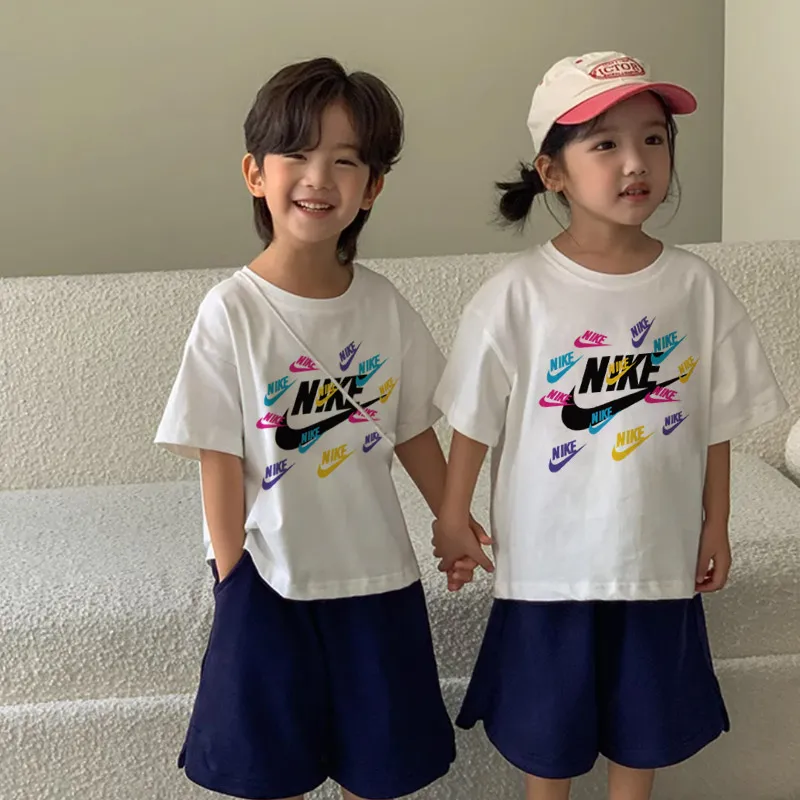 【90-160cm+親サイズ】目を奪われる 大人気 カジュアル トレンド 親子ペア 半袖 Tシャツ