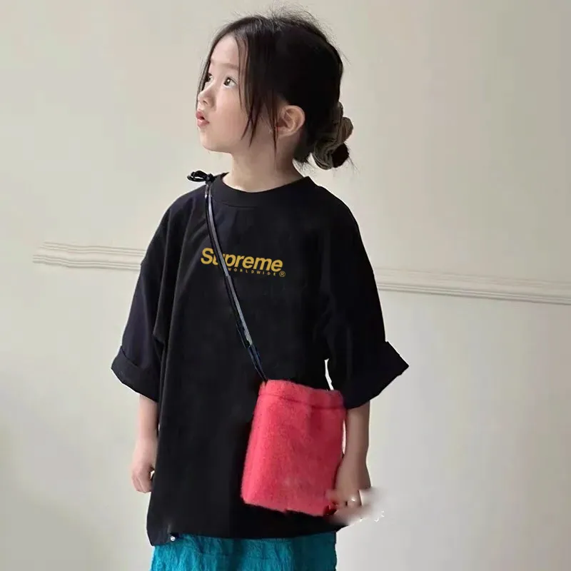 【90-160cm】絶対欲しい おしゃれ 可愛い カジュアル 快適 女の子 半袖 Tシャツ