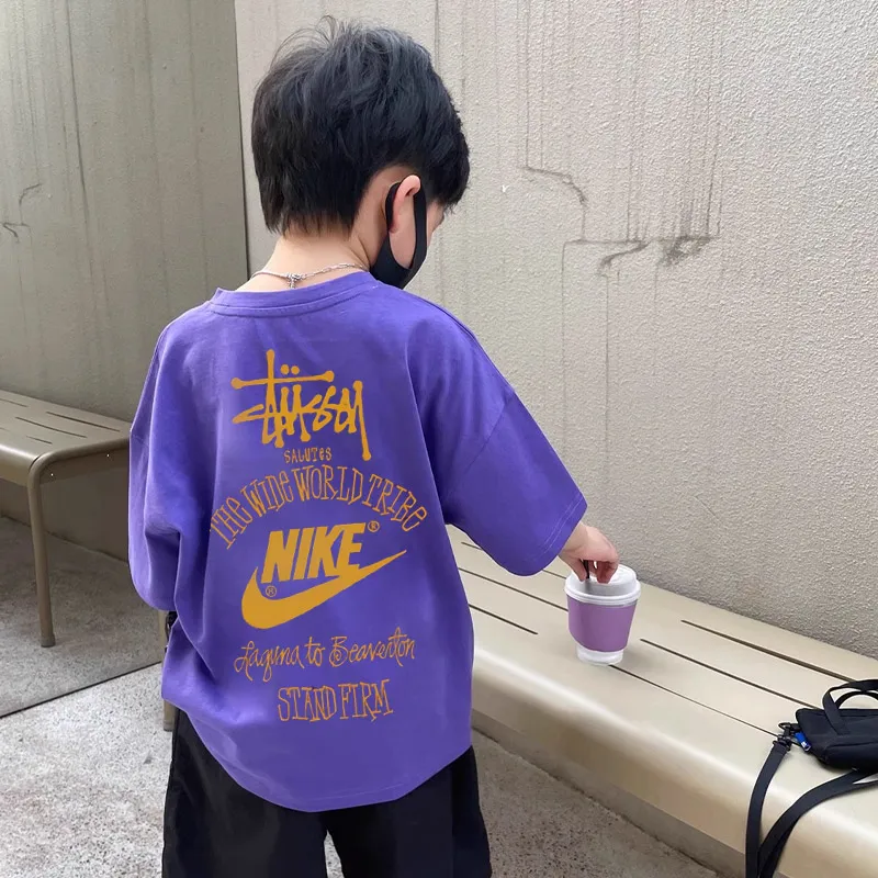 【90-160cm】元気いっぱい 爆売れ中 カジュアル 合わせやすい 男の子 半袖 Tシャツ