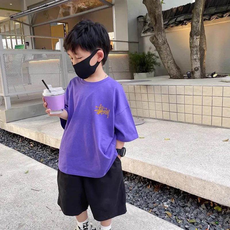 【90-160cm】元気いっぱい 爆売れ中 カジュアル 合わせやすい 男の子 半袖 Tシャツ