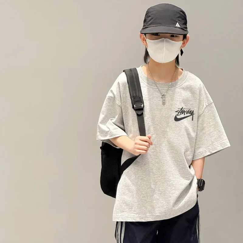 【90-160cm】今季も大注目 売れ筋 トレンド カジュアル 男の子 半袖Tシャツ