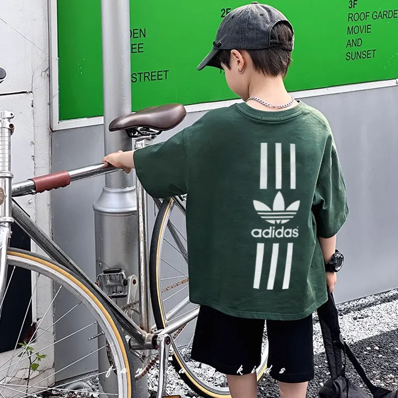 【90-160cm】着回し力抜群 シンプル 着心地良い 合わせやすい カジュアル 半袖 Tシャツ