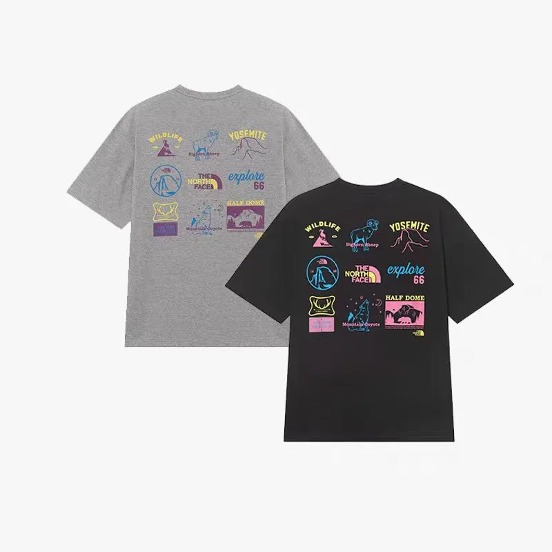 【90-160cm+親サイズ】リラックス感ある 親子ペア シンプル カジュアル 着やすい 半袖 Tシャツ