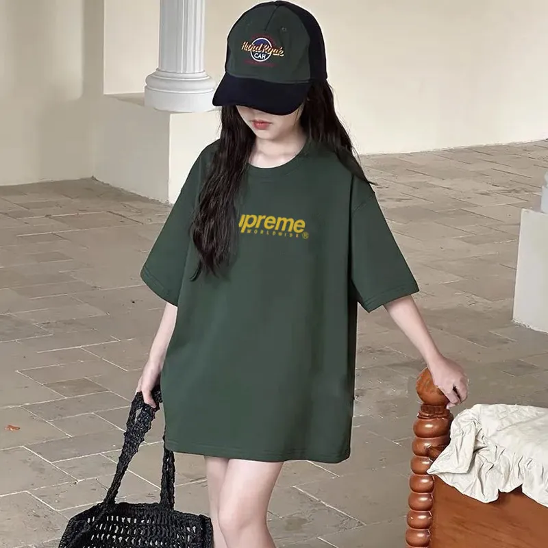 【90-160cm】取り入れたい 大注目 カジュアル ユニーク 女の子 半袖 Tシャツ