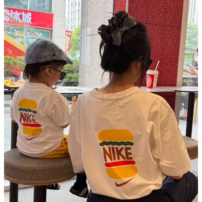 【90-150cm+親サイズ】人気爆発中 大活躍 カジュアル 合わせやすい 親子ペア 半袖 Ｔシャツ