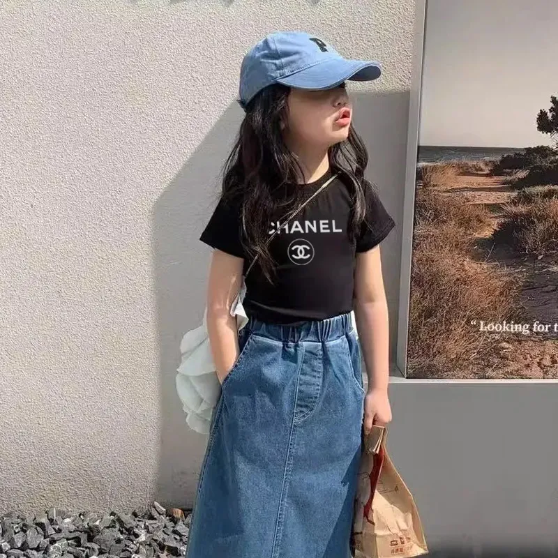 【90-150cm】毎日着たくなる オシャレ 快適 カジュアル 女の子 半袖Ｔシャツ
