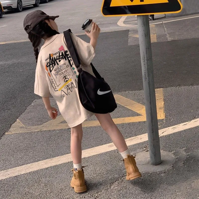 【90-160cm】今季も大注目 大注目 おしゃれ カジュアル 女の子 Tシャツ