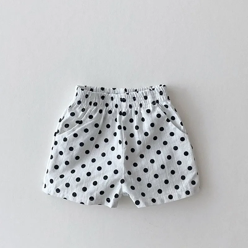 【73-100cm】絶対後悔しない シンプル ナチュラル 履きやすい ベビー ショートパンツ