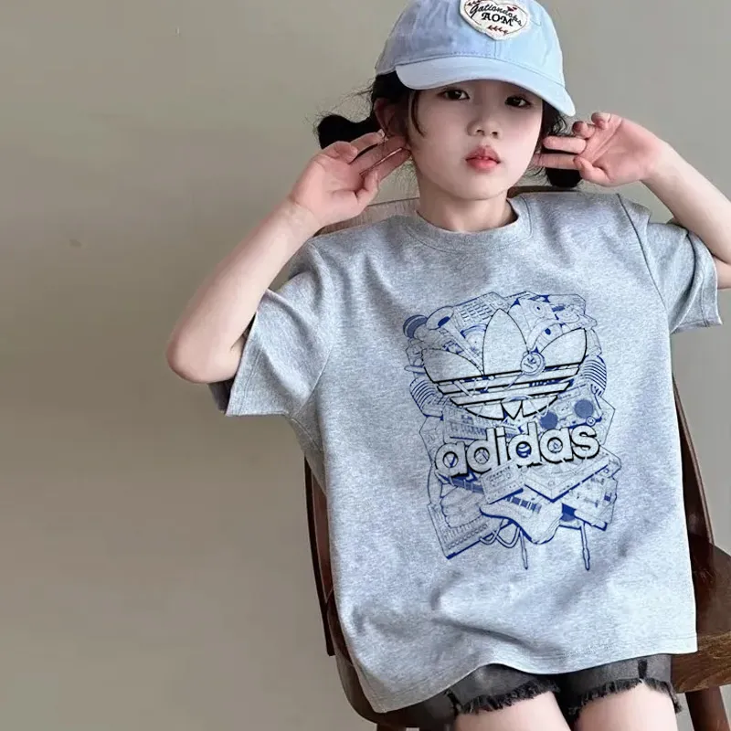 【90-160cm】好感度100％  爆売れ中 おしゃれ カジュアル 女の子 半袖 Ｔシャツ