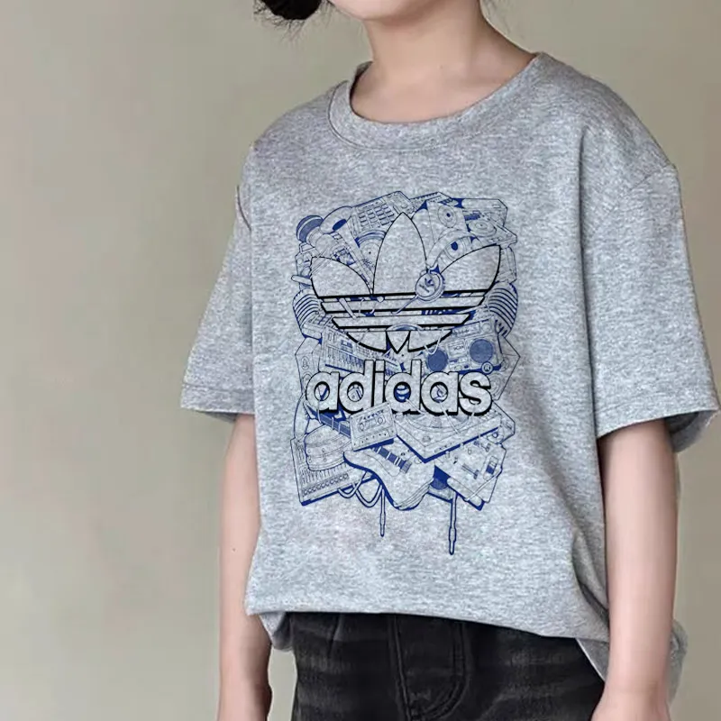 【90-160cm】好感度100％  爆売れ中 おしゃれ カジュアル 女の子 半袖 Ｔシャツ