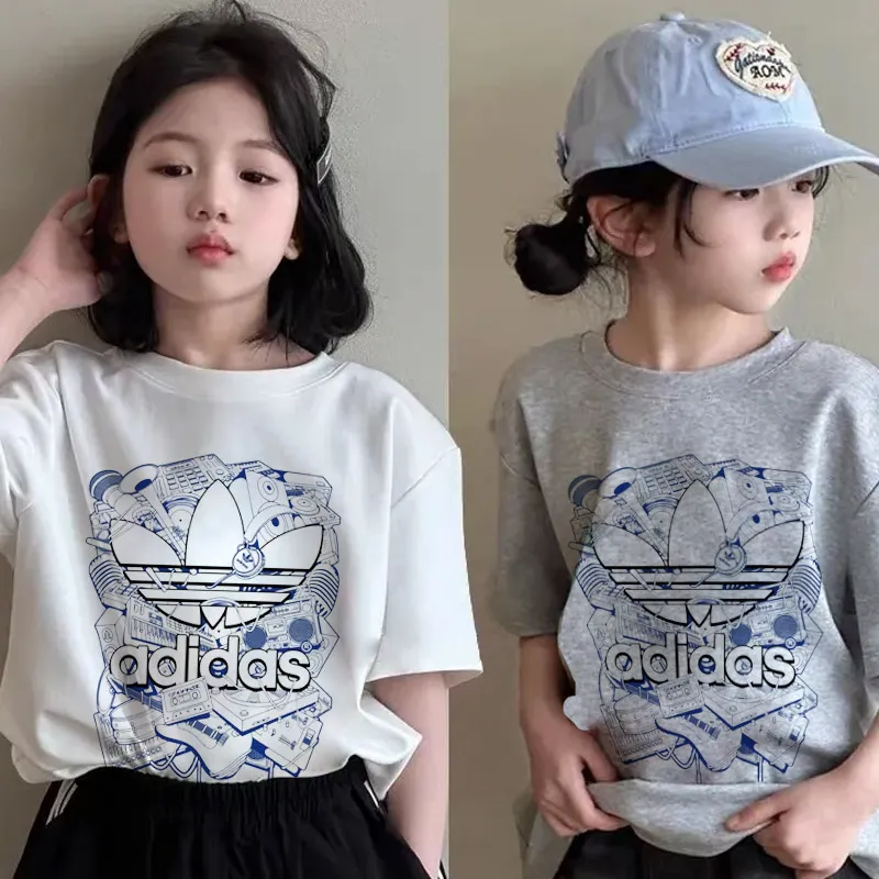 【90-160cm】好感度100％  爆売れ中 おしゃれ カジュアル 女の子 半袖 Ｔシャツ