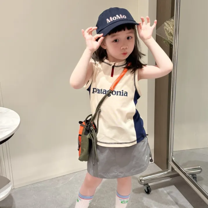 【100-150cm】元気いっぱい お気に入り カジュアル 快適 吸汗速乾 タンクトップ