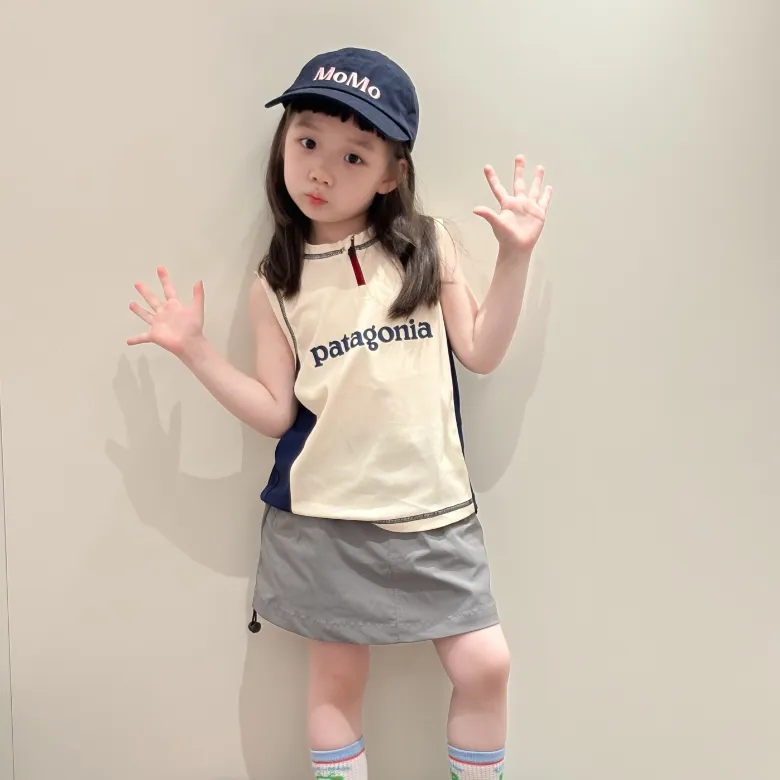 【100-150cm】元気いっぱい お気に入り カジュアル 快適 吸汗速乾 タンクトップ