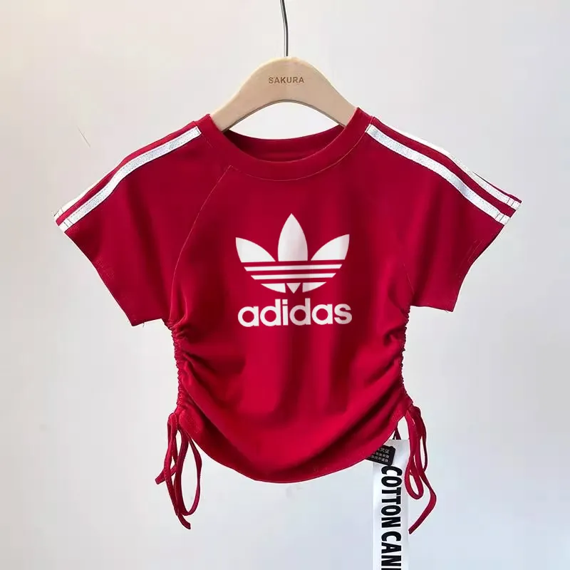 【80-150cm】オシャレ度高め 新作 大注目 カジュアル 合わせやすい 女の子 半袖 Tシャツ