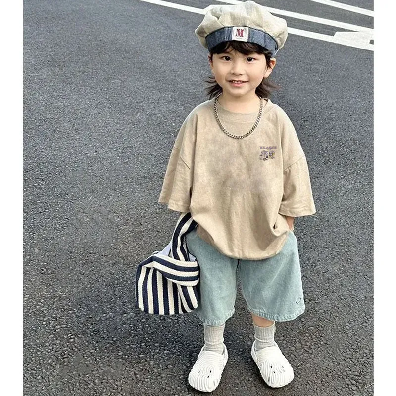 【90-160cm】トレンド感たっぷり 爆売れ中 ユニーク カッコイイ 男の子 半袖 Tシャツ