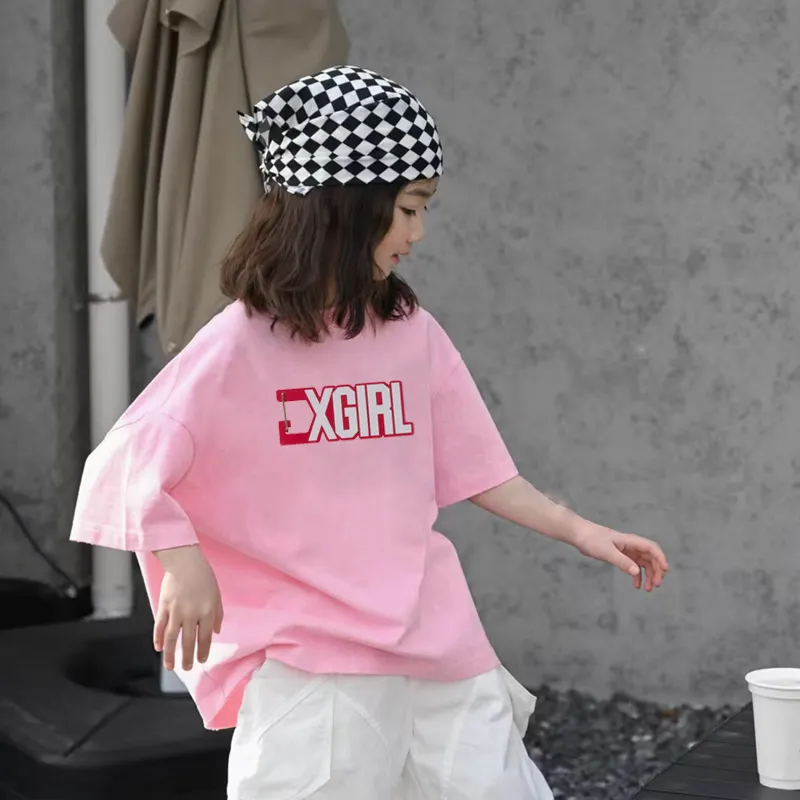 【90-160cm】見逃し厳禁 絶対欲しい トレンド  人気筋 着心地良い 女の子  半袖 Ｔシャツ