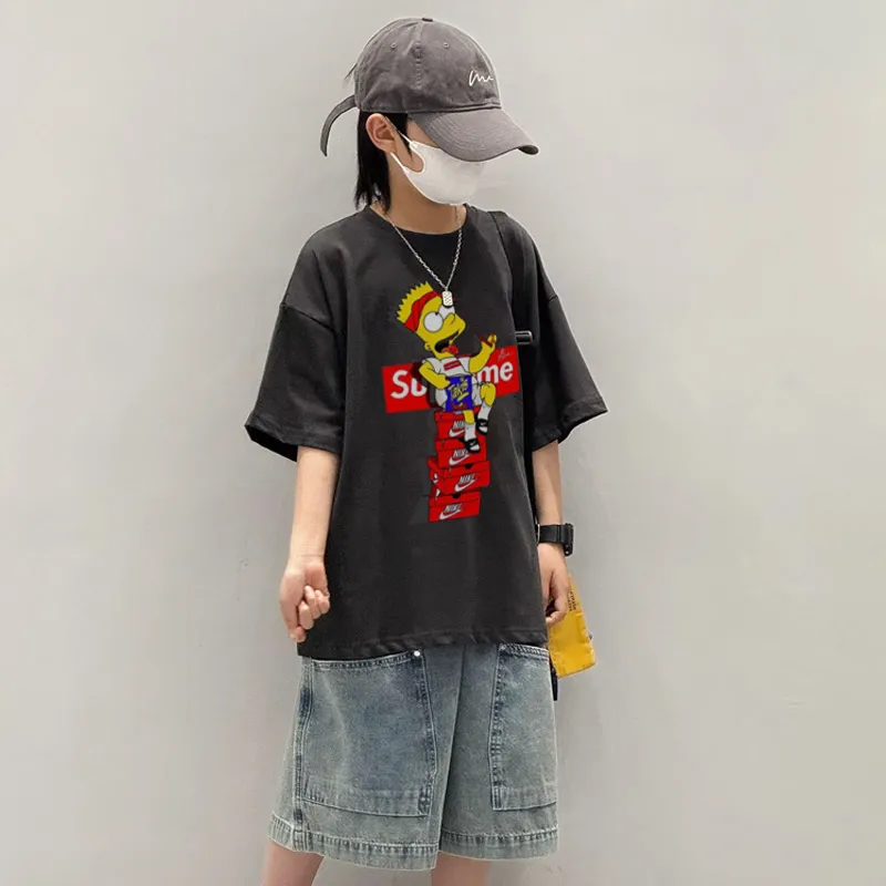 【90-160cm】今季大注目 人気爆発 快適 着心地良い 男の子 半袖 Tシャツ
