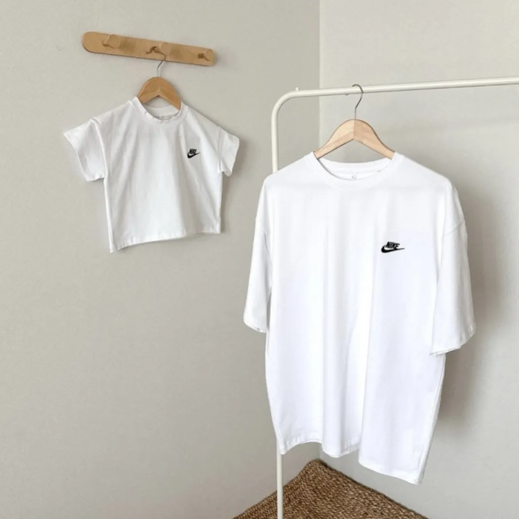 【80-130cm】売り切れ必至 売れ筋 カジュアル 刺繍 無地 肌触り良い 半袖 Ｔシャツ