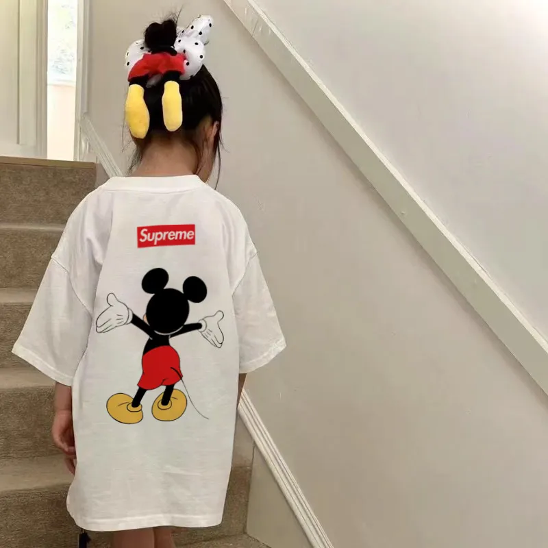 【90-160cm】オシャレ度高め 大好評 可愛い カートゥーン 快適 女の子  半袖 Ｔシャツ
