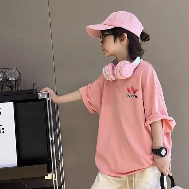 【90-160cm】目を奪われる 人気爆発中 カジュアル ストリート 男の子 半袖 Ｔシャツ