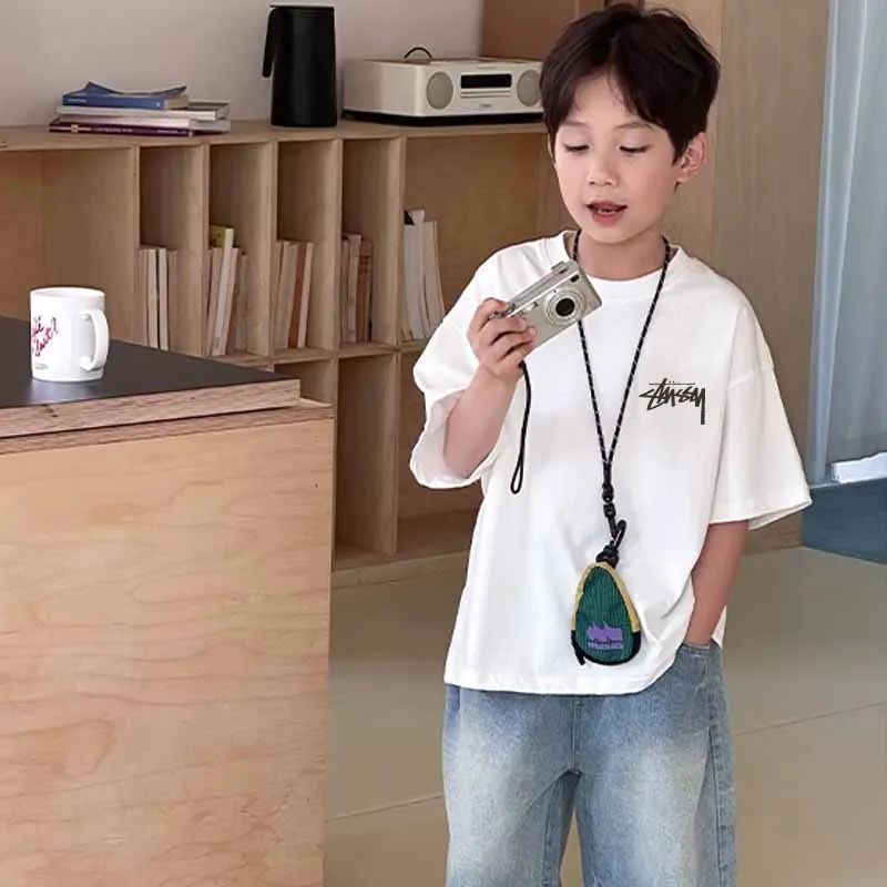 【90-160cm】これを逃す手はない 大人気 カジュアル アルファベット 男の子 半袖 Ｔシャツ
