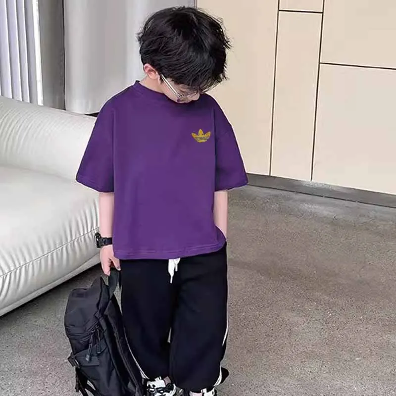 【90-160cm】リラックス感ある 売れ筋 カジュアル  カッコイイ 男の子 半袖 Ｔシャツ