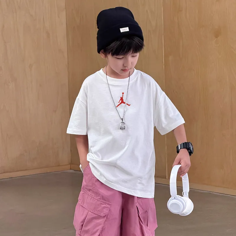 【90-160cm】人気爆発中 スタイリッシュ カジュアル  ストリート 男の子 半袖 Ｔシャツ