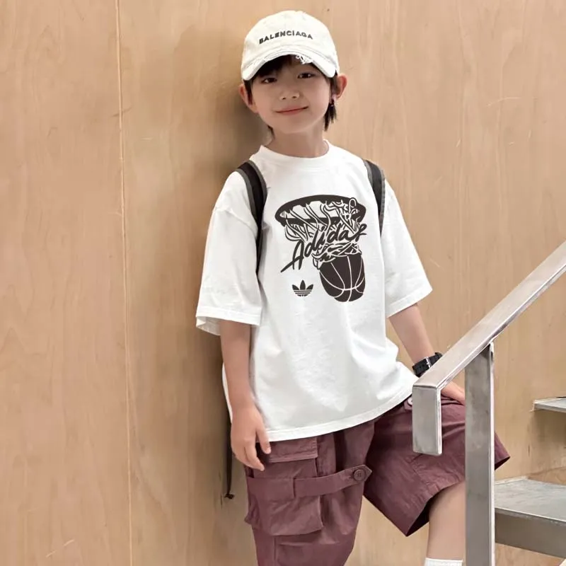 【90-160cm】トレンド感たっぷり 大注目 カジュアル ストリート 男の子 半袖 Ｔシャツ