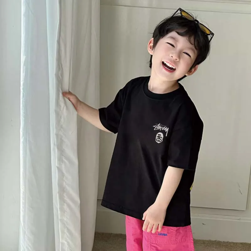 【90-160cm】トレンド感たっぷり 大人気 トレンド ストリート 男の子 半袖 Ｔシャツ