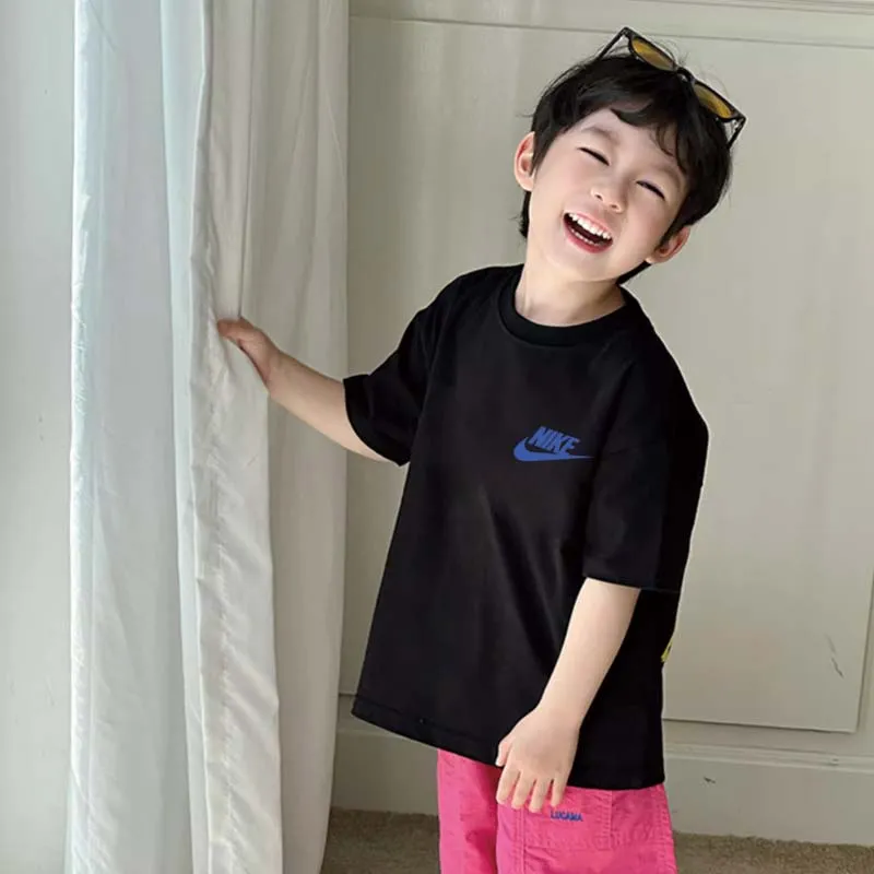 【90-160cm】おしゃれキッズ必見 爆売れ中 スタイリッシュ ストリート 男の子 半袖 Ｔシャツ