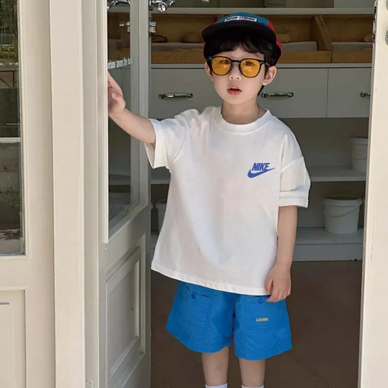 【90-160cm】おしゃれキッズ必見 爆売れ中 スタイリッシュ ストリート 男の子 半袖 Ｔシャツ