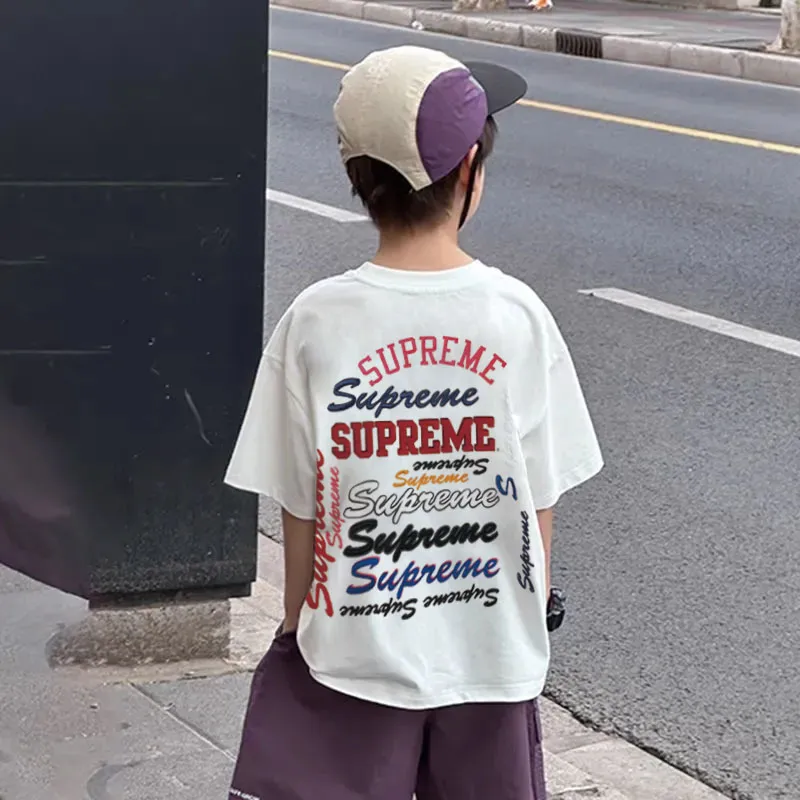 【90-160cm】絶対後悔しない モード感アップ カジュアル クール 男の子 半袖 Tシャツ
