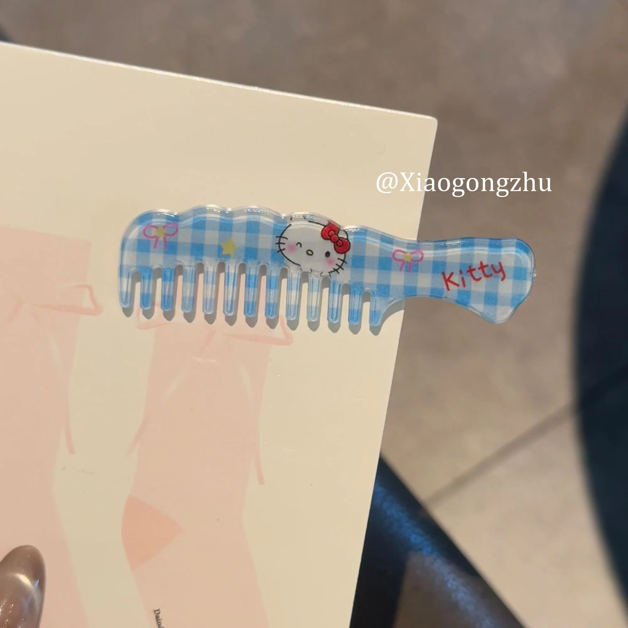 かわいい ガーリー 軽量 髪に優しい ヘアクリップ